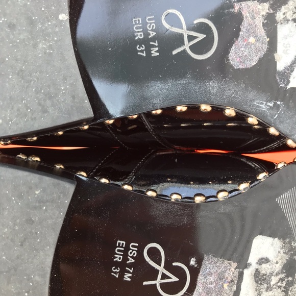 Adrianna Papell Patent Leather Loafers - Picture 4 of 5